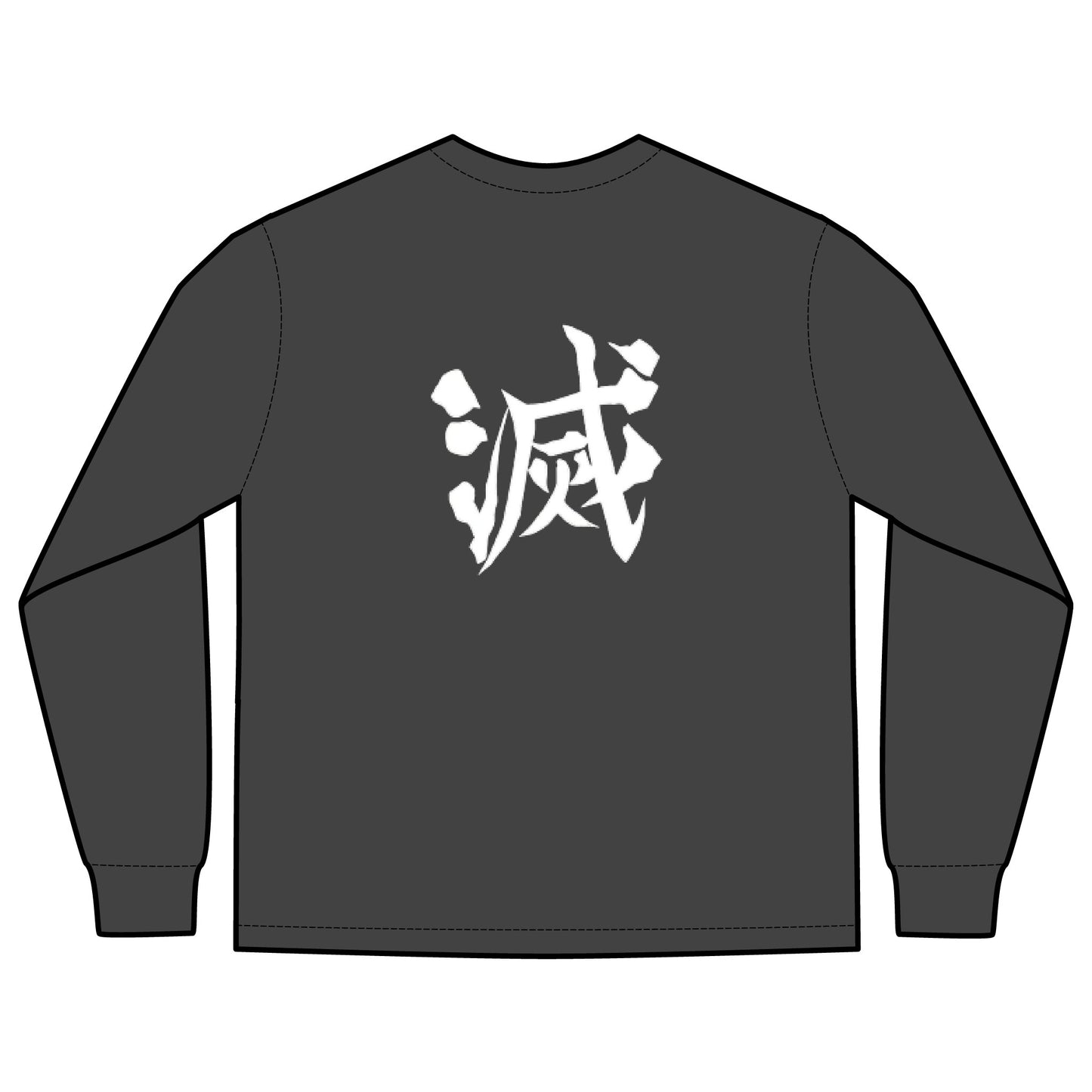 DEMON SLAYER: CORE Heavy Faded Long Sleeve Tee