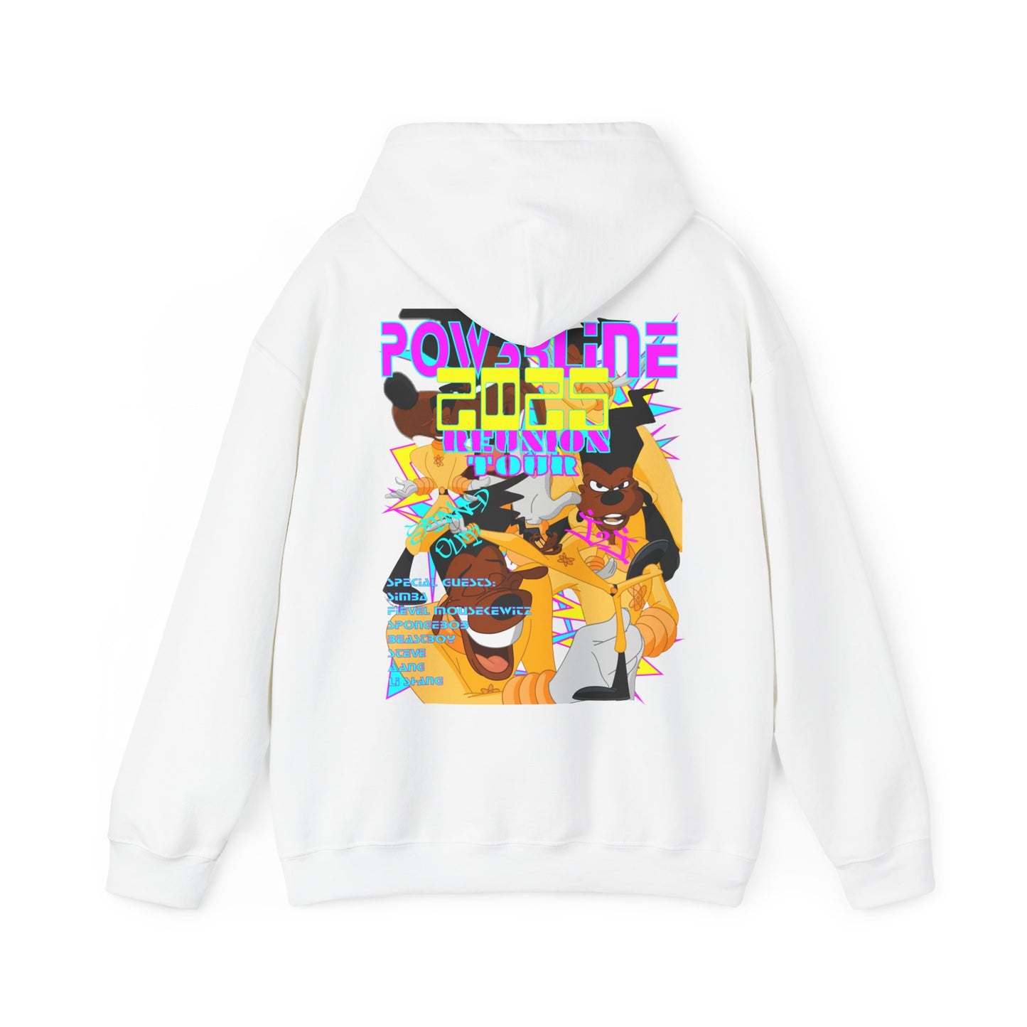 A GOOFY MOVIE 1990NOW!: POW3RLIN3 Unisex Heavy Blend™ Hooded Sweatshirt