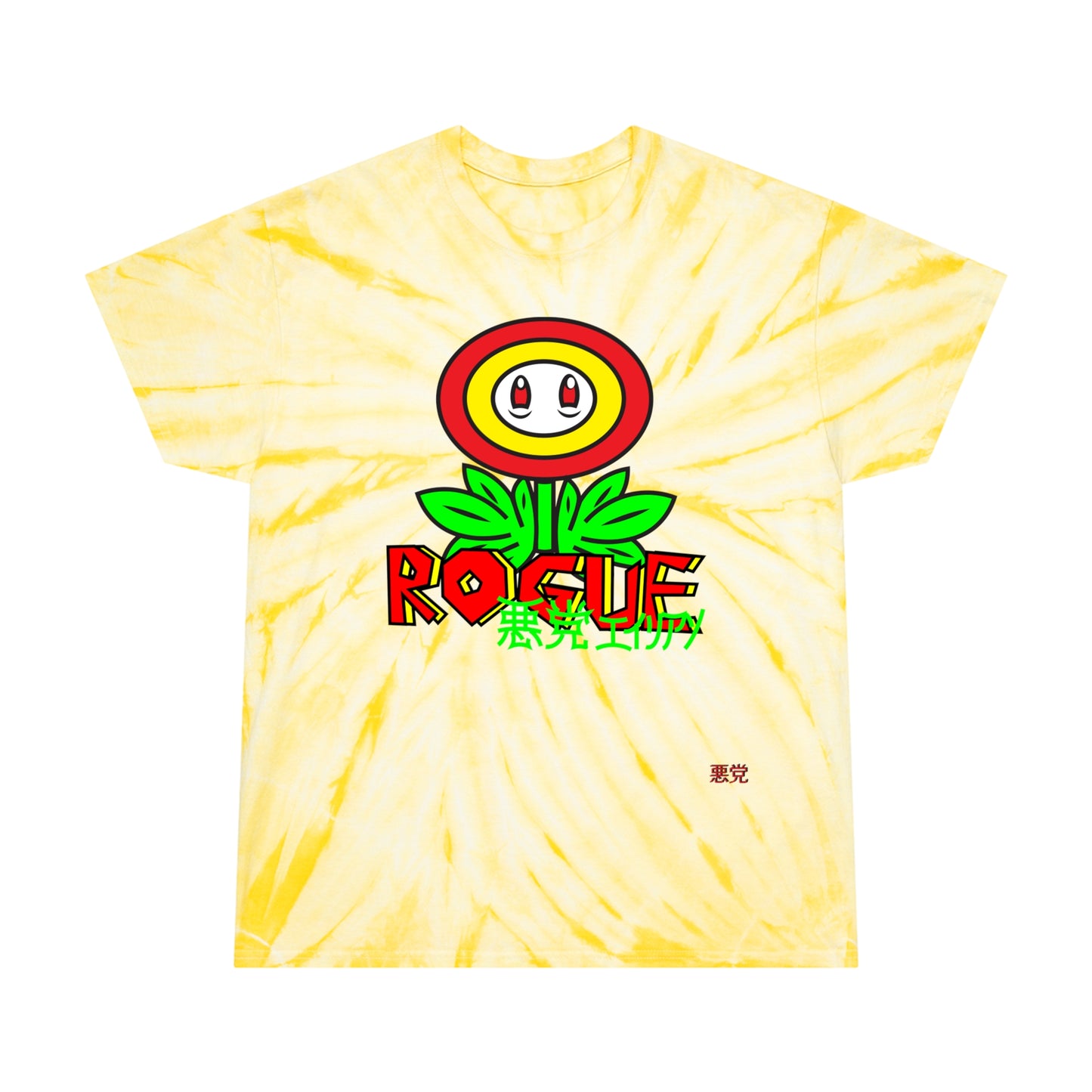 MARIO: Tie-Dye Tee, Cyclone Mario Fire Flower Groovy T-Shirt