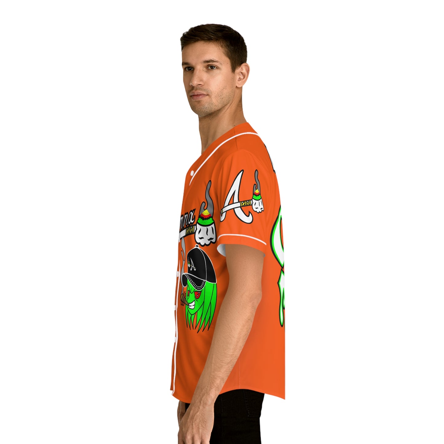 ROGU3 ALI3N: ATLANNA Baseball Jersey (AOP)