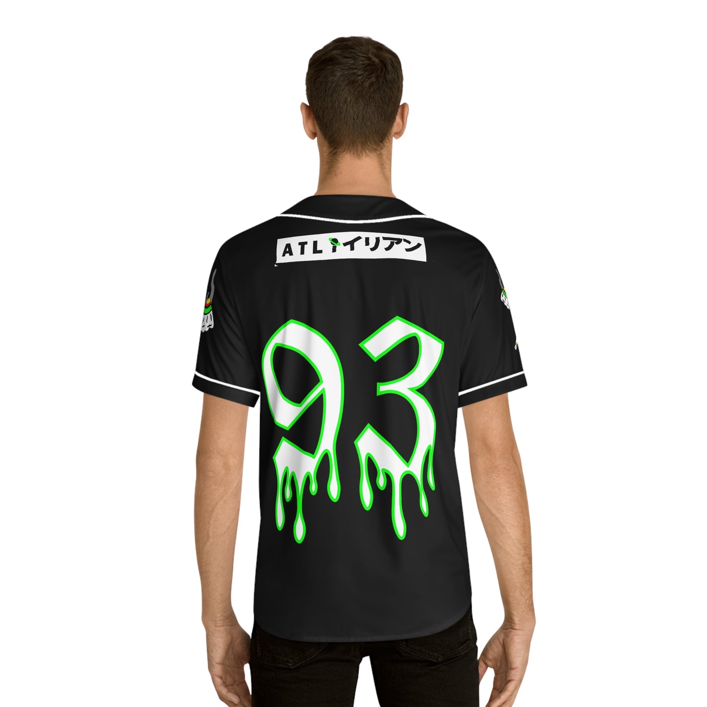 ROGU3 ALI3N Atlanna Unisex Baseball Jersey (AOP)