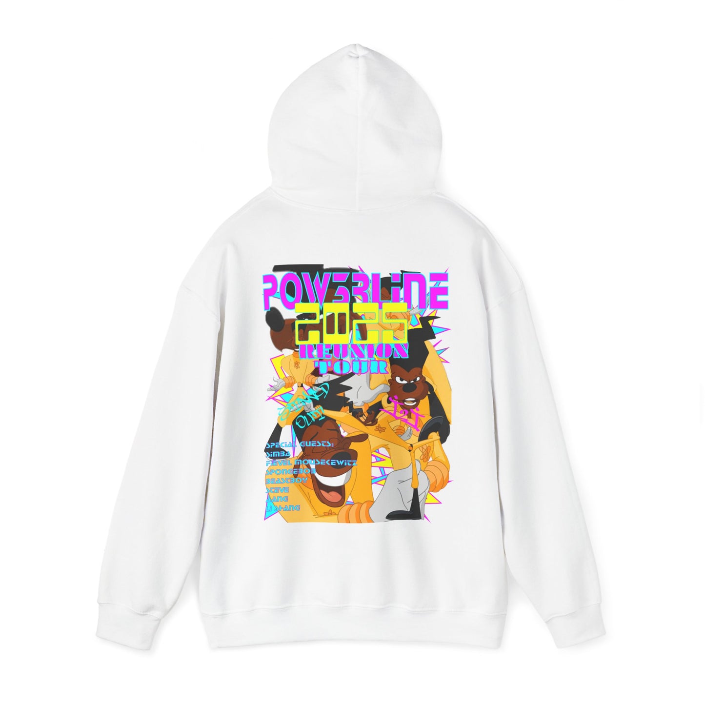 A GOOFY MOVIE 1990NOW!: POW3RLIN3 Unisex Heavy Blend™ Hooded Sweatshirt