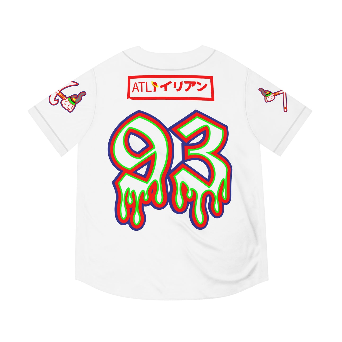 ROGU3 ALI3N: ATLANNA WHITE Baseball Jersey