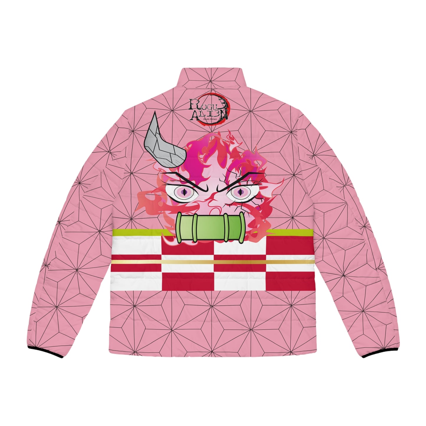 DEMON SLAYER: NEZUKE ANIME Puffer Jacket