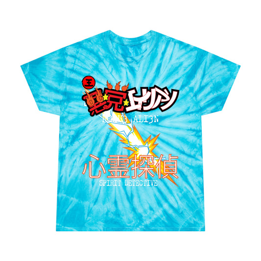 YU YU HAKUSHO: Anime Tie-Dye Tee, Cyclone YU YU HAKUSHO KUWABARA Design Shirt