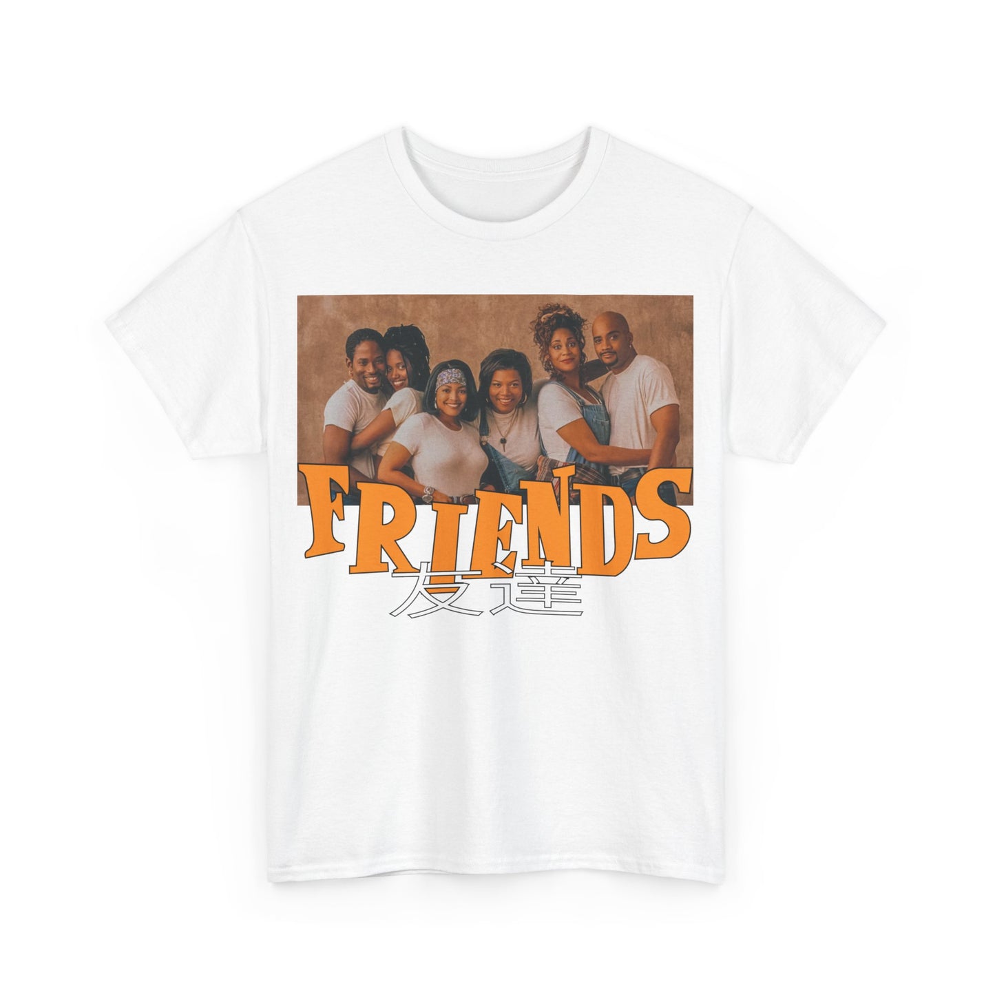 SITCOM 1990NOW!: "FRIENDS" (LIVING SINGLE) Unisex Heavy Cotton Tee