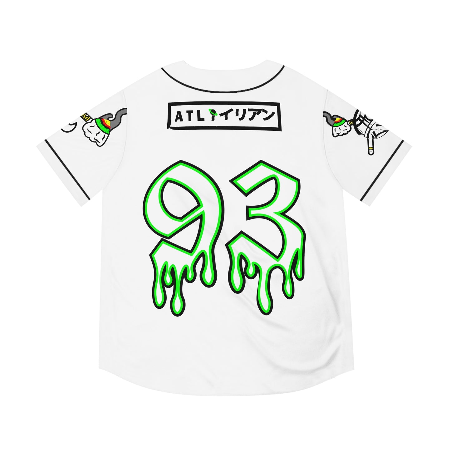 ROGU3 ALI3N: Men's Baseball Jersey