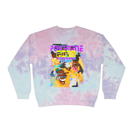 DISNEY: POW3RLINE Unisex Tie-Dye Sweatshirt