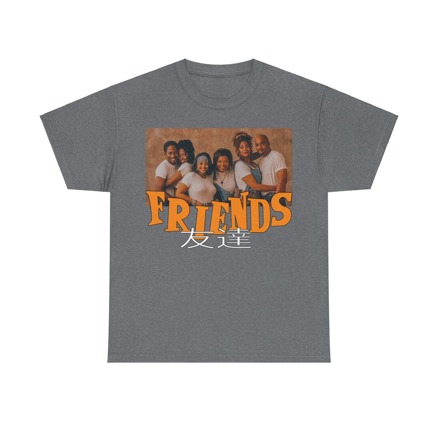 SITCOM 1990NOW!: "FRIENDS" (LIVING SINGLE) Unisex Heavy Cotton Tee