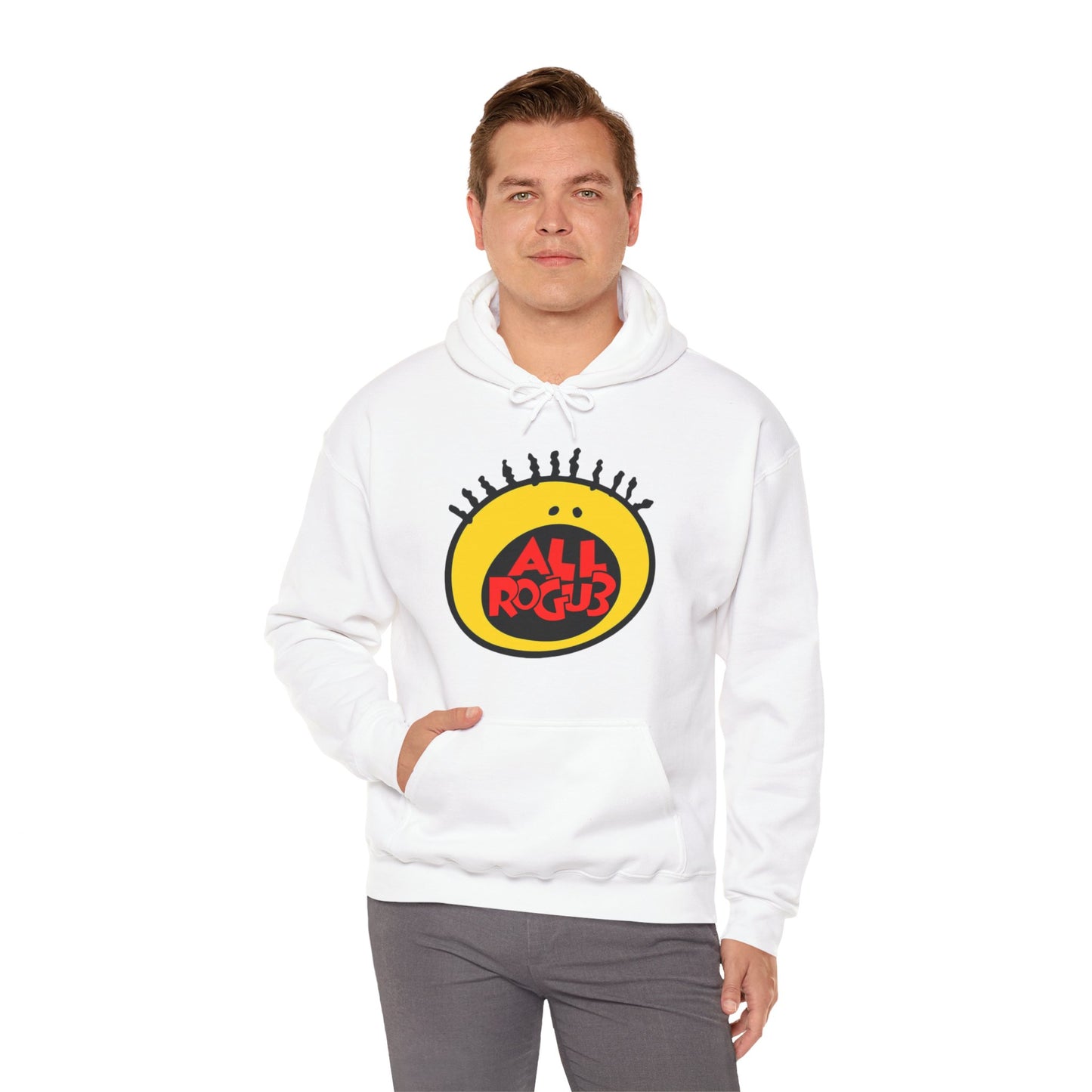 NICK 1990NOW!: "FRIENDS" (LIVING SINGLE) Unisex Heavy Blend™ Hooded Sweatshirt