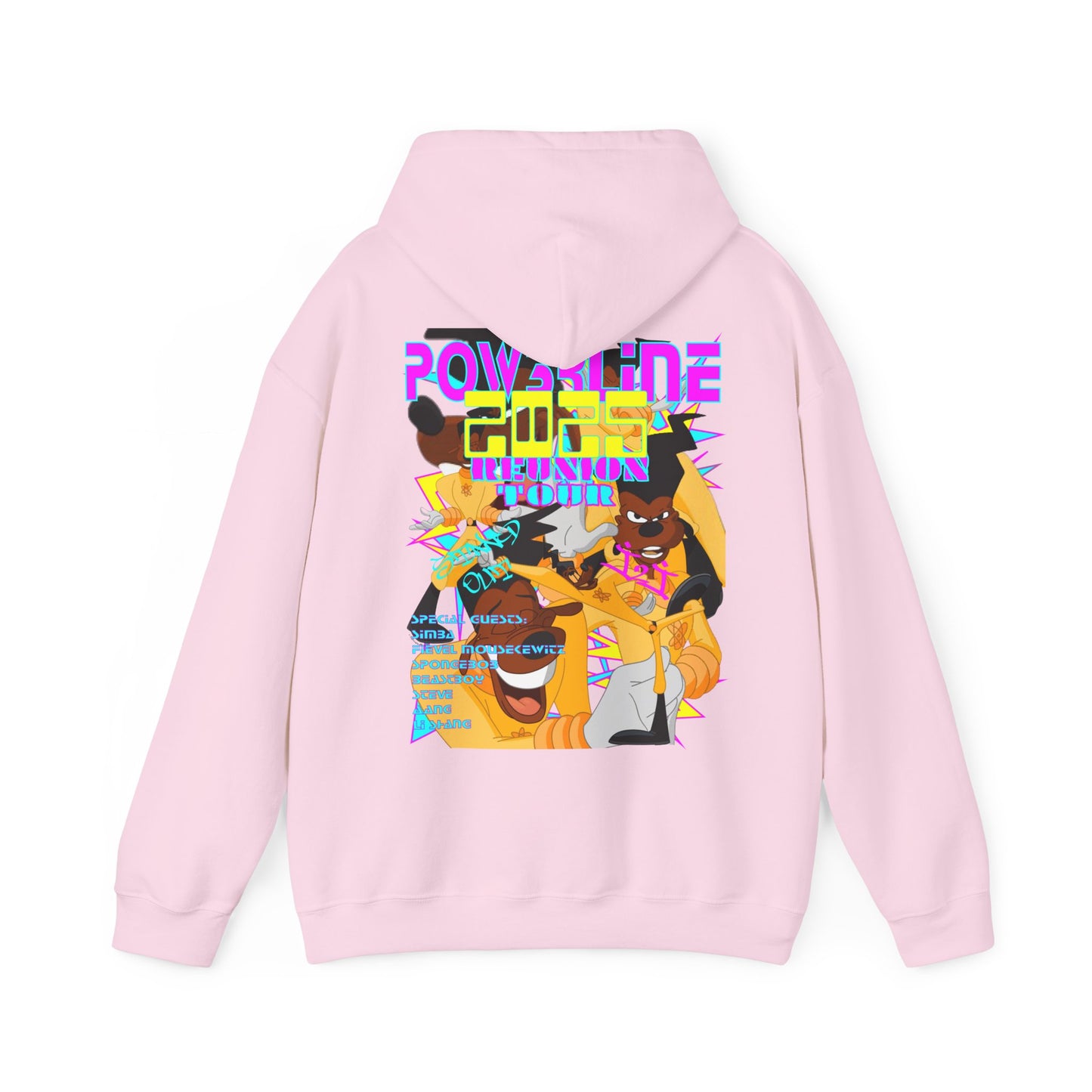 A GOOFY MOVIE 1990NOW!: POW3RLIN3 Unisex Heavy Blend™ Hooded Sweatshirt