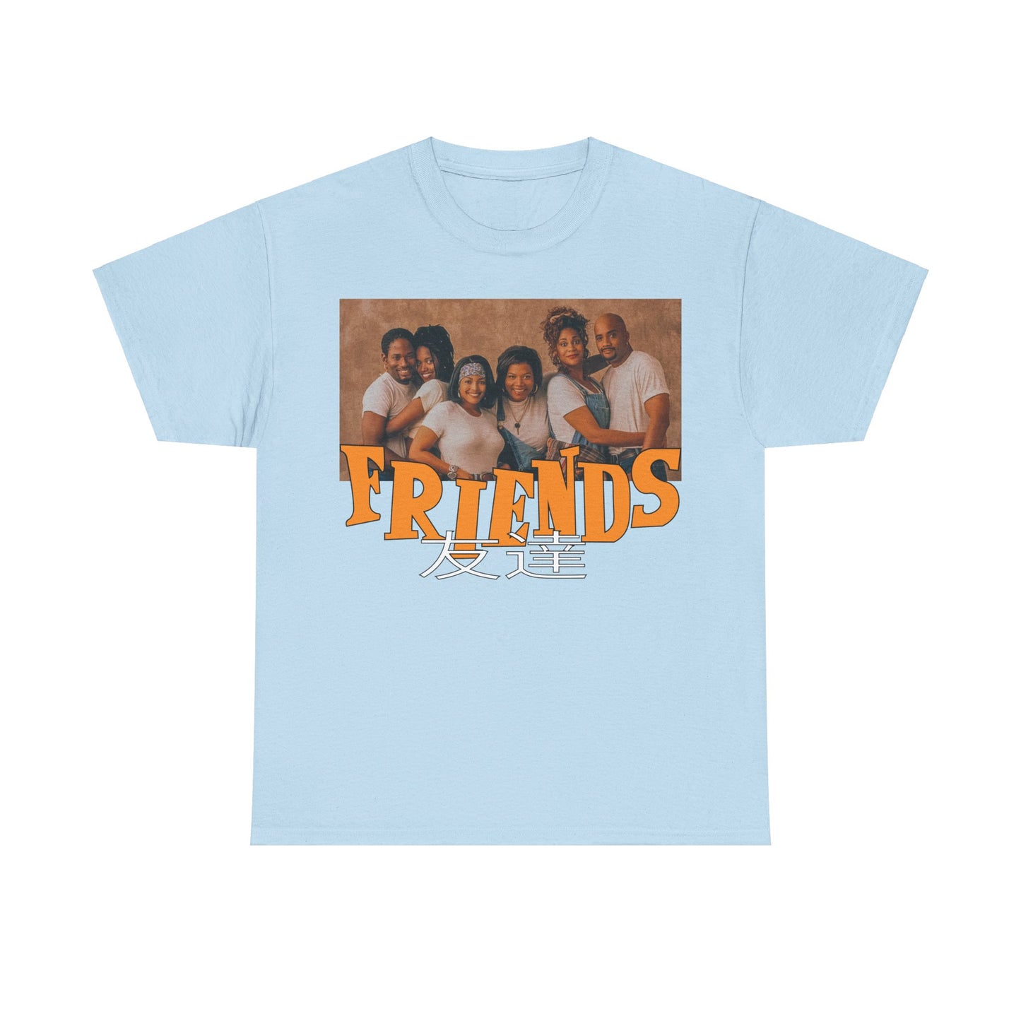 SITCOM 1990NOW!: "FRIENDS" (LIVING SINGLE) Unisex Heavy Cotton Tee