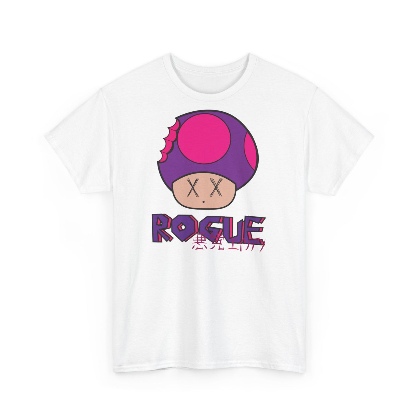 MARIO: POISON MUSHROOM Unisex Heavy Cotton Tee