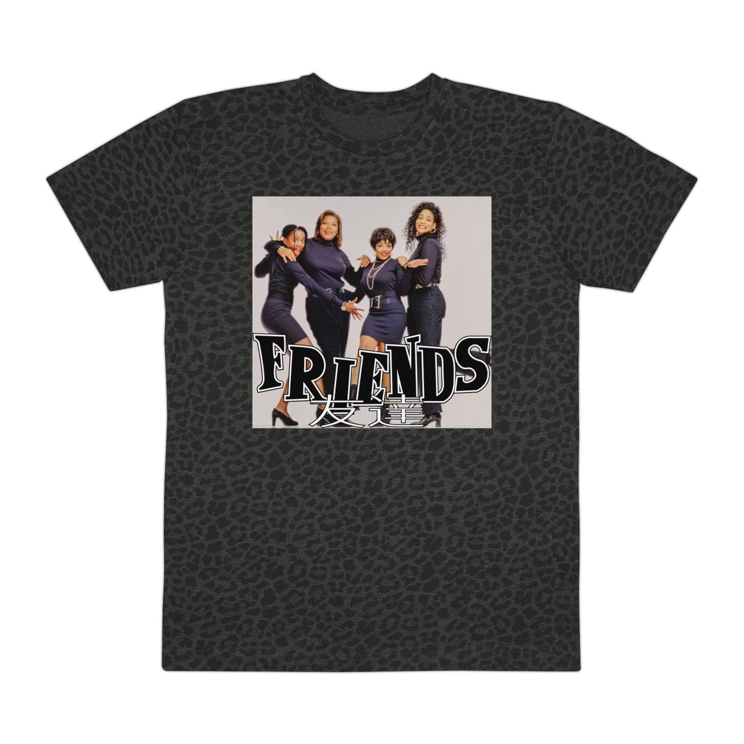 SITCOM 1990N0W!: "FRIENDS" (LIVING SINGLE) Men's Fine Jersey Tee