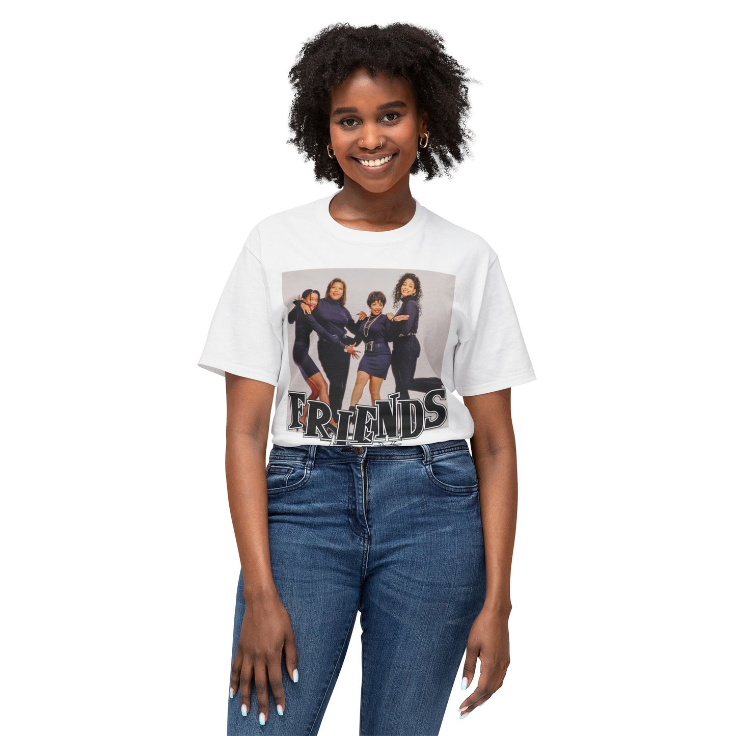 SITCOM 1990NOW!: "FRIENS" LIVING SINGLE HD Cotton™ T-shirt