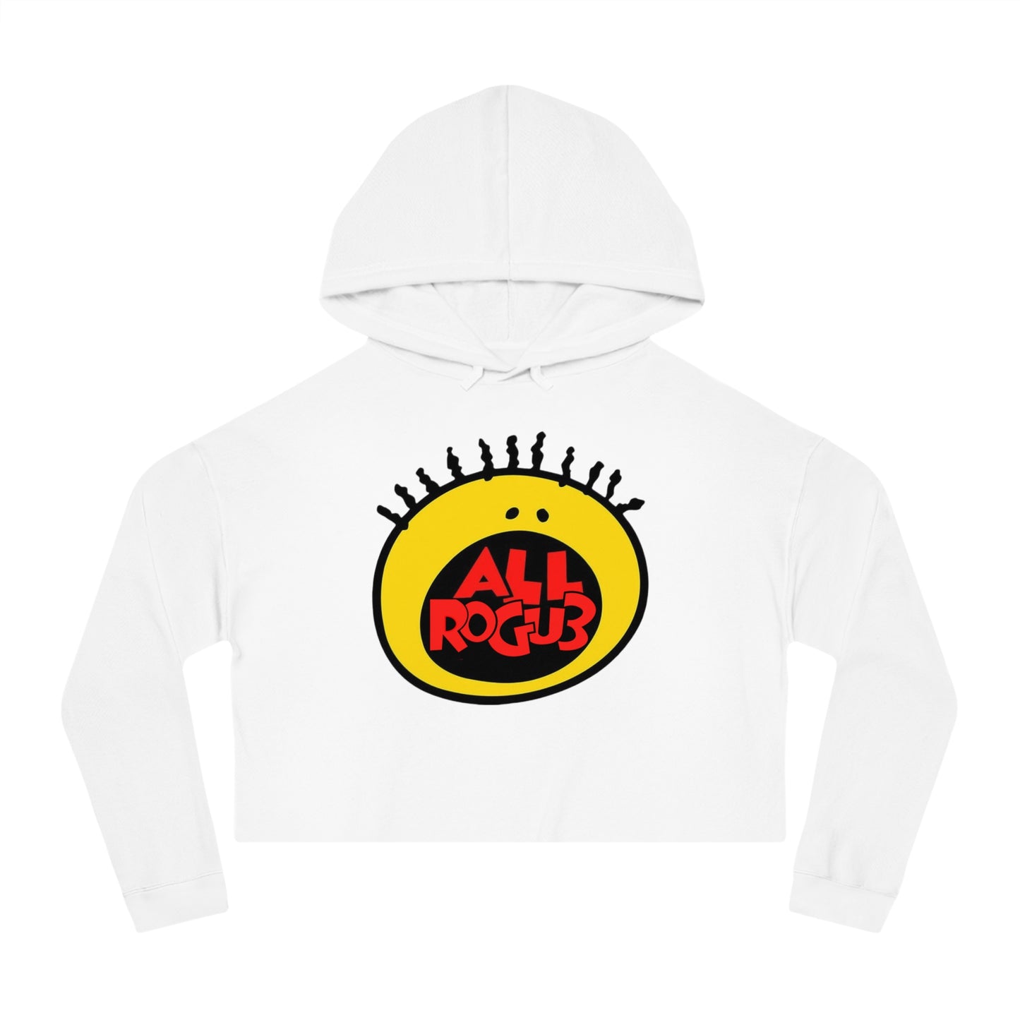 NICK 1990NOW!: ALL THAT Women’s Cropped Hooded Sweatshirt