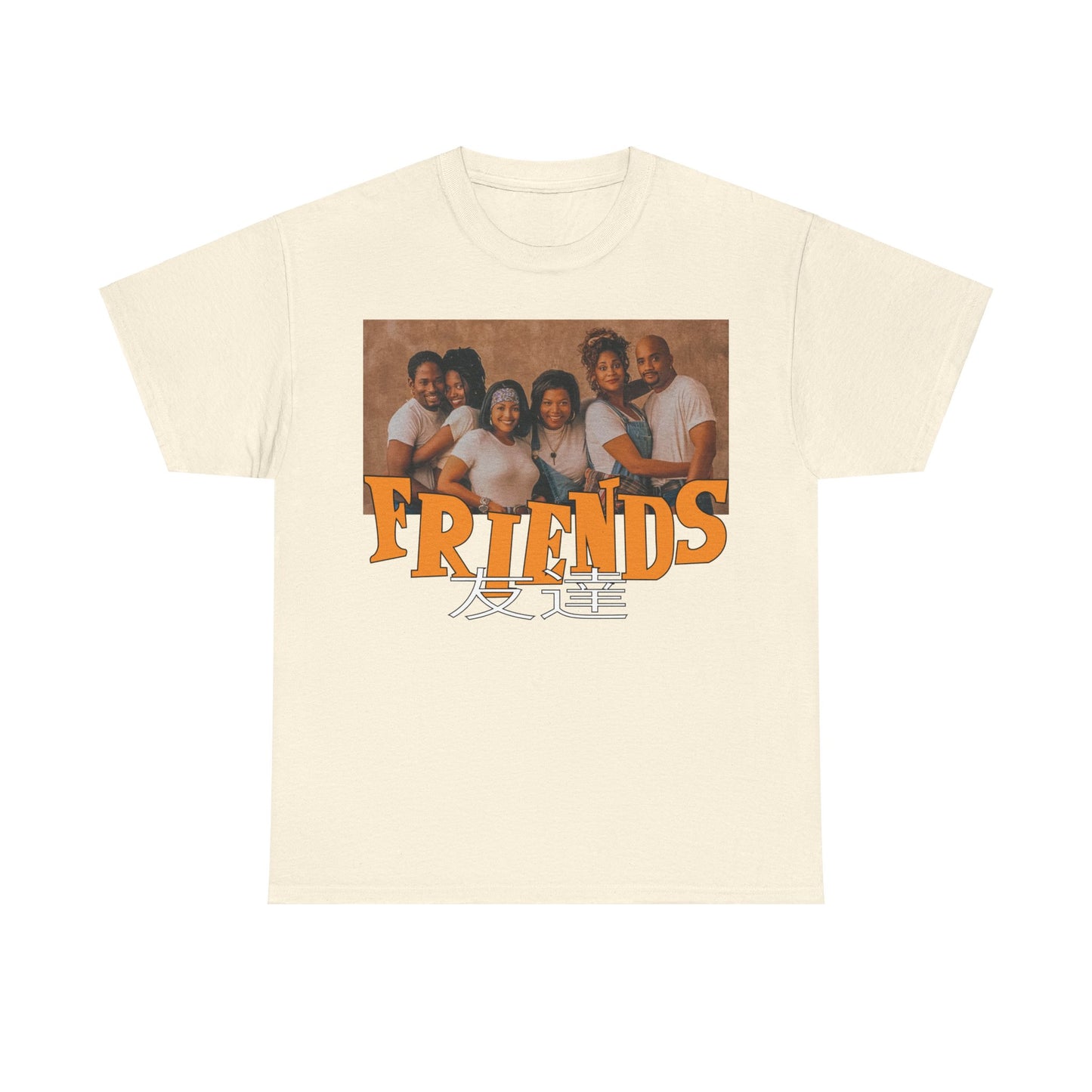 SITCOM 1990NOW!: "FRIENDS" (LIVING SINGLE) Unisex Heavy Cotton Tee