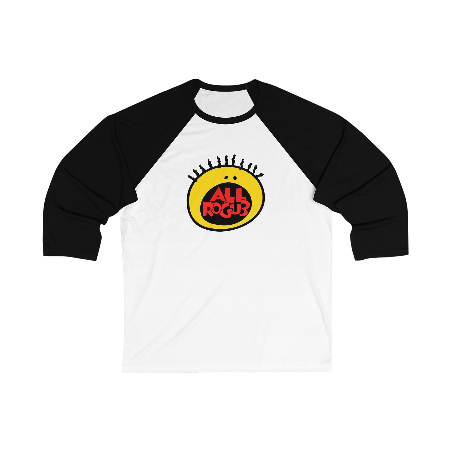 NICK 1990NOW!: ALL THAT Unisex 3\4 Sleeve Baseball Tee