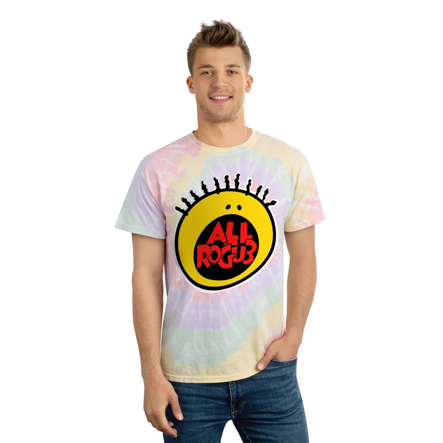 NICK 1990N0W!: ALL THAT Tie-Dye Tee, Spiral