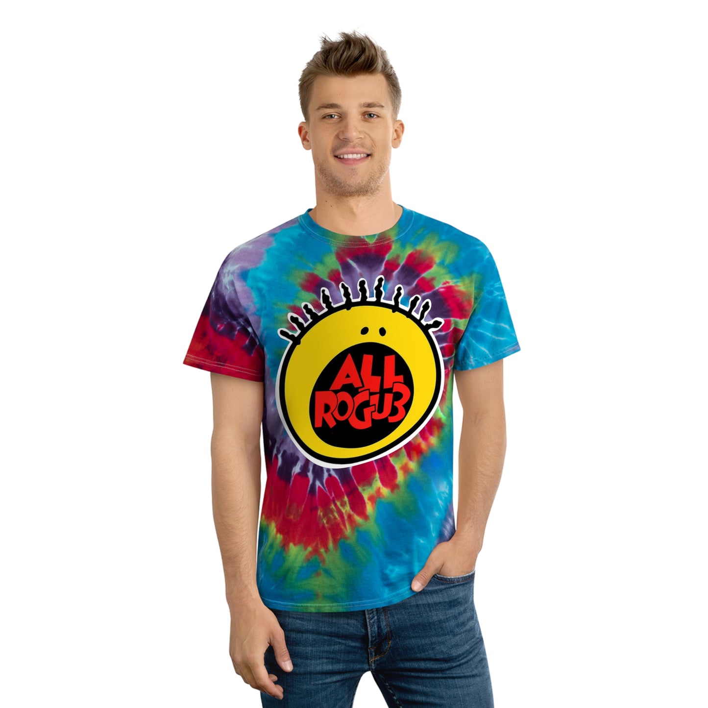 NICK 1990N0W!: ALL THAT Tie-Dye Tee, Spiral