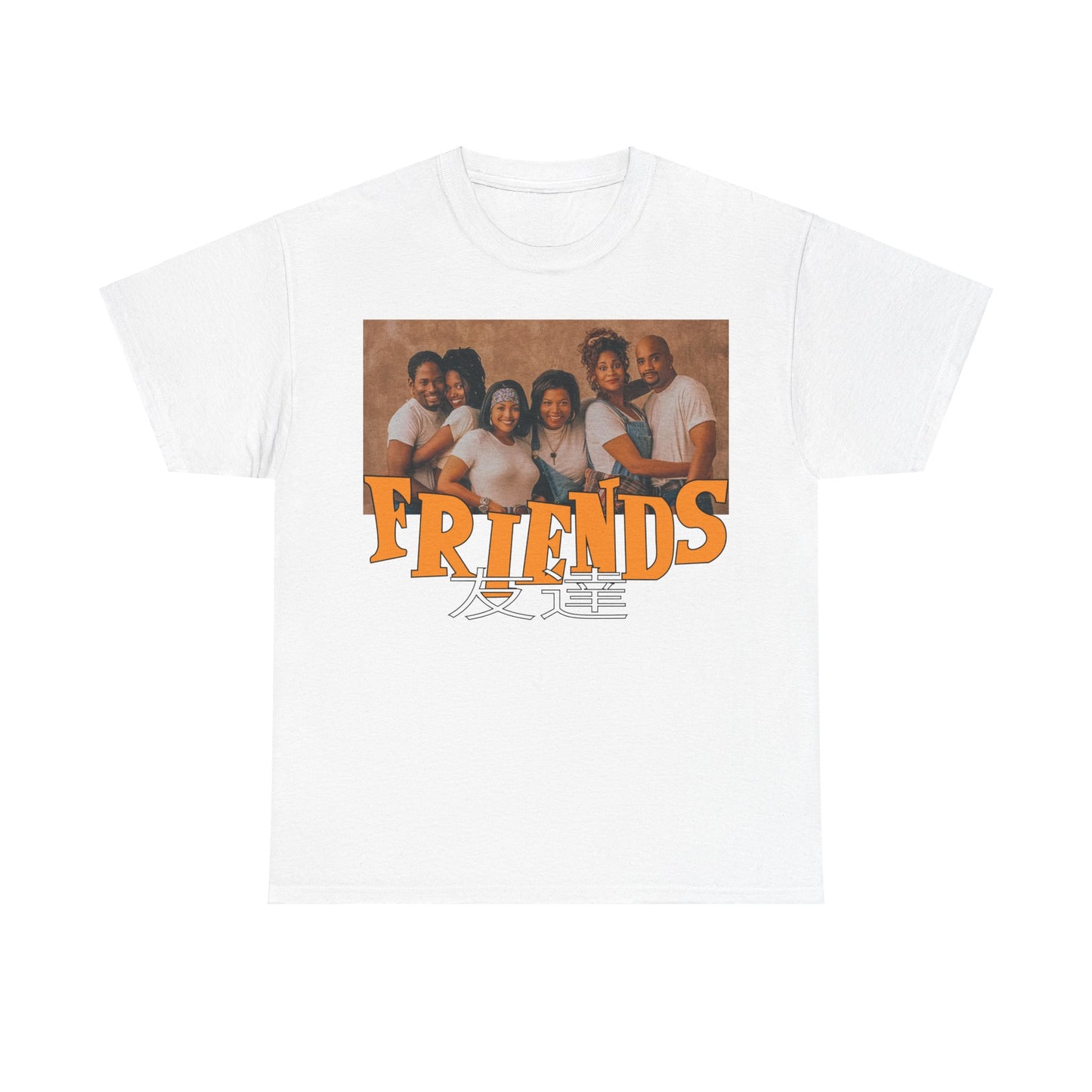 SITCOM 1990NOW!: "FRIENDS" (LIVING SINGLE) Unisex Heavy Cotton Tee