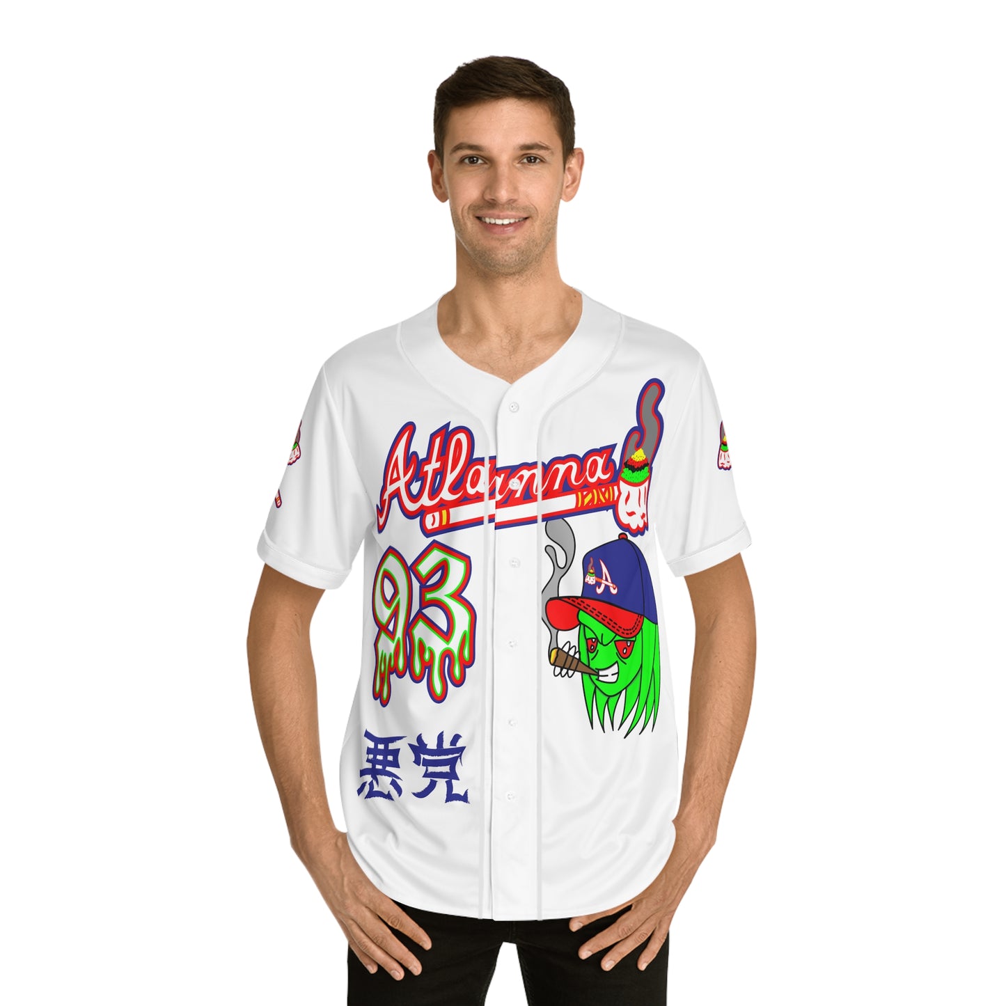 ROGU3 ALI3N: ATLANNA WHITE Baseball Jersey