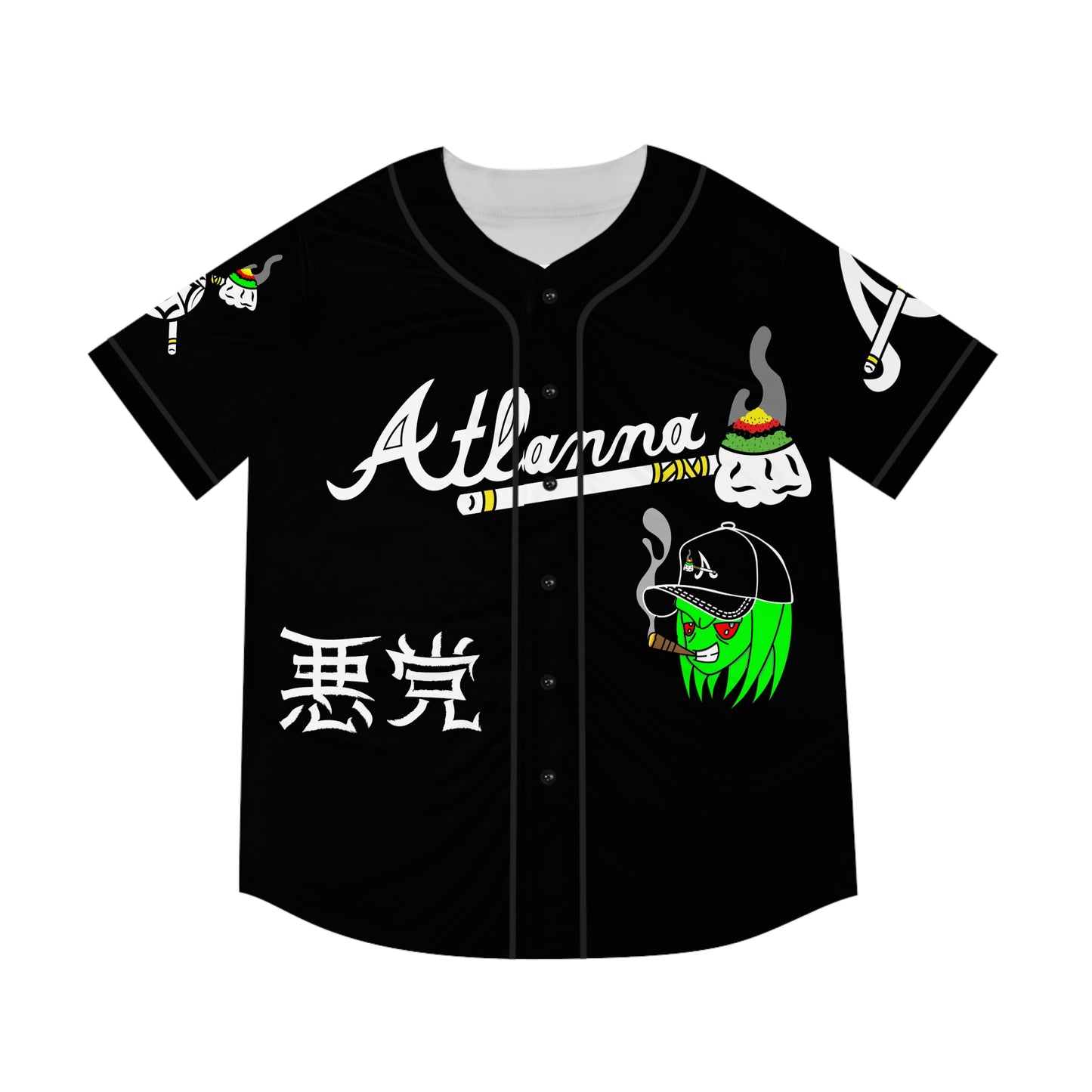 ROGU3 ALI3N Atlanna Unisex Baseball Jersey (AOP)