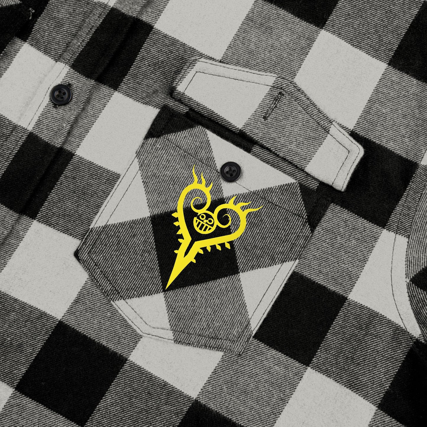 ONE PIECE: TRAFALGAR D. LAW Unisex Flannel Shirt