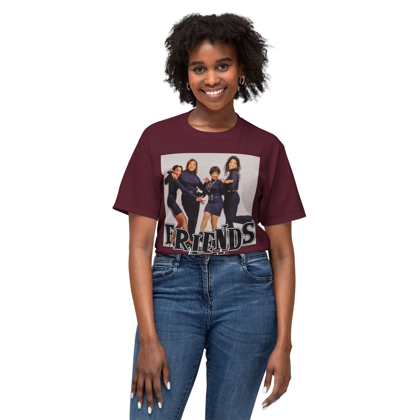 SITCOM 1990NOW!: "FRIENS" LIVING SINGLE HD Cotton™ T-shirt