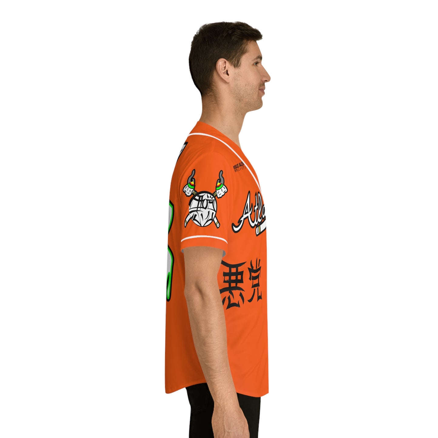 ROGU3 ALI3N: ATLANNA Baseball Jersey (AOP)