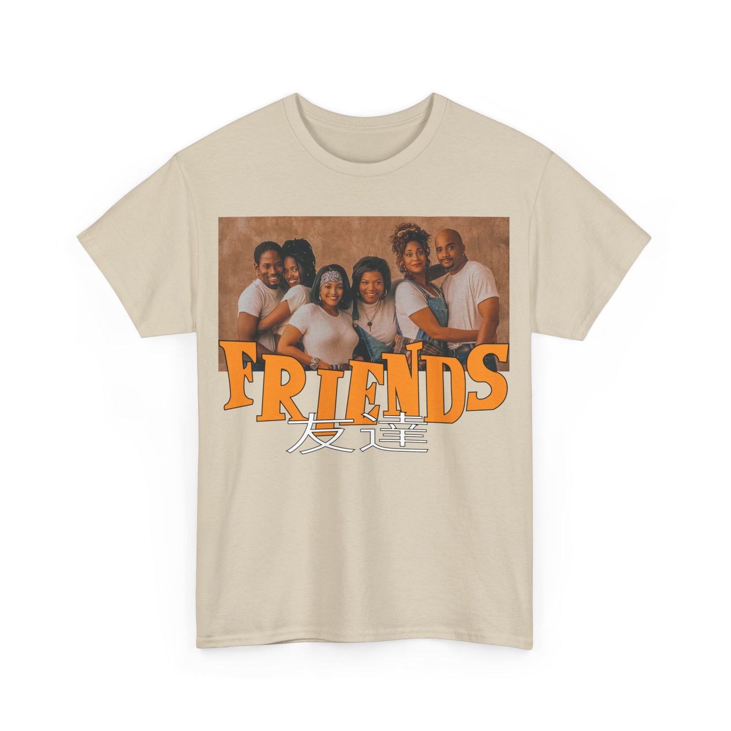 SITCOM 1990NOW!: "FRIENDS" (LIVING SINGLE) Unisex Heavy Cotton Tee