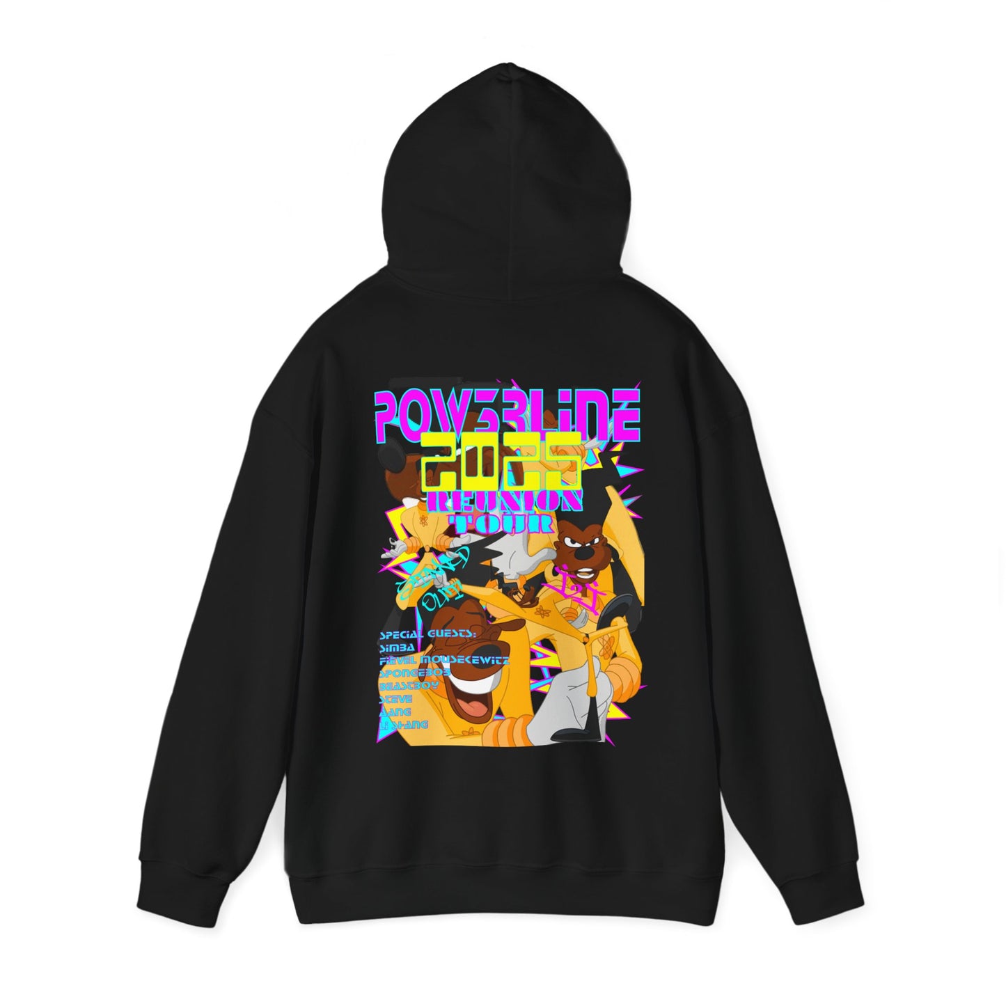 A GOOFY MOVIE 1990NOW!: POW3RLIN3 Unisex Heavy Blend™ Hooded Sweatshirt