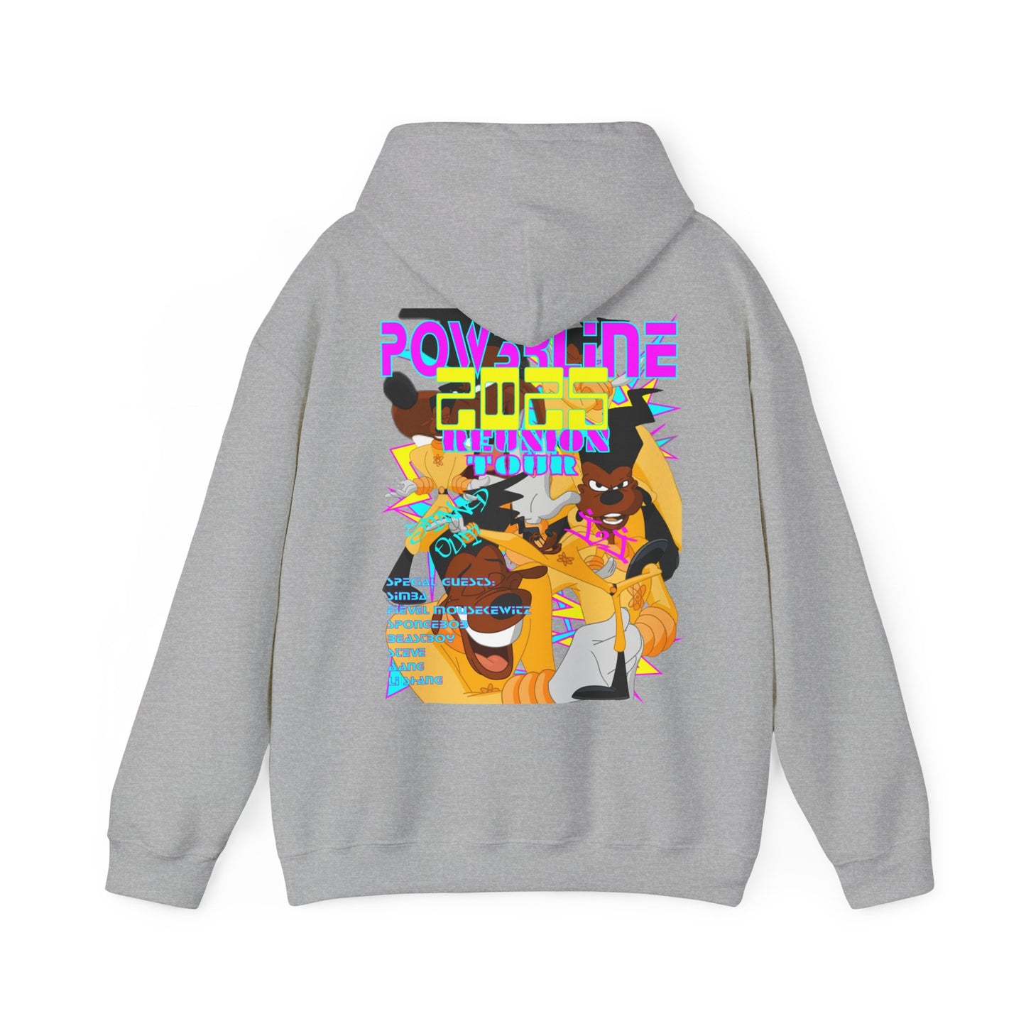 A GOOFY MOVIE 1990NOW!: POW3RLIN3 Unisex Heavy Blend™ Hooded Sweatshirt