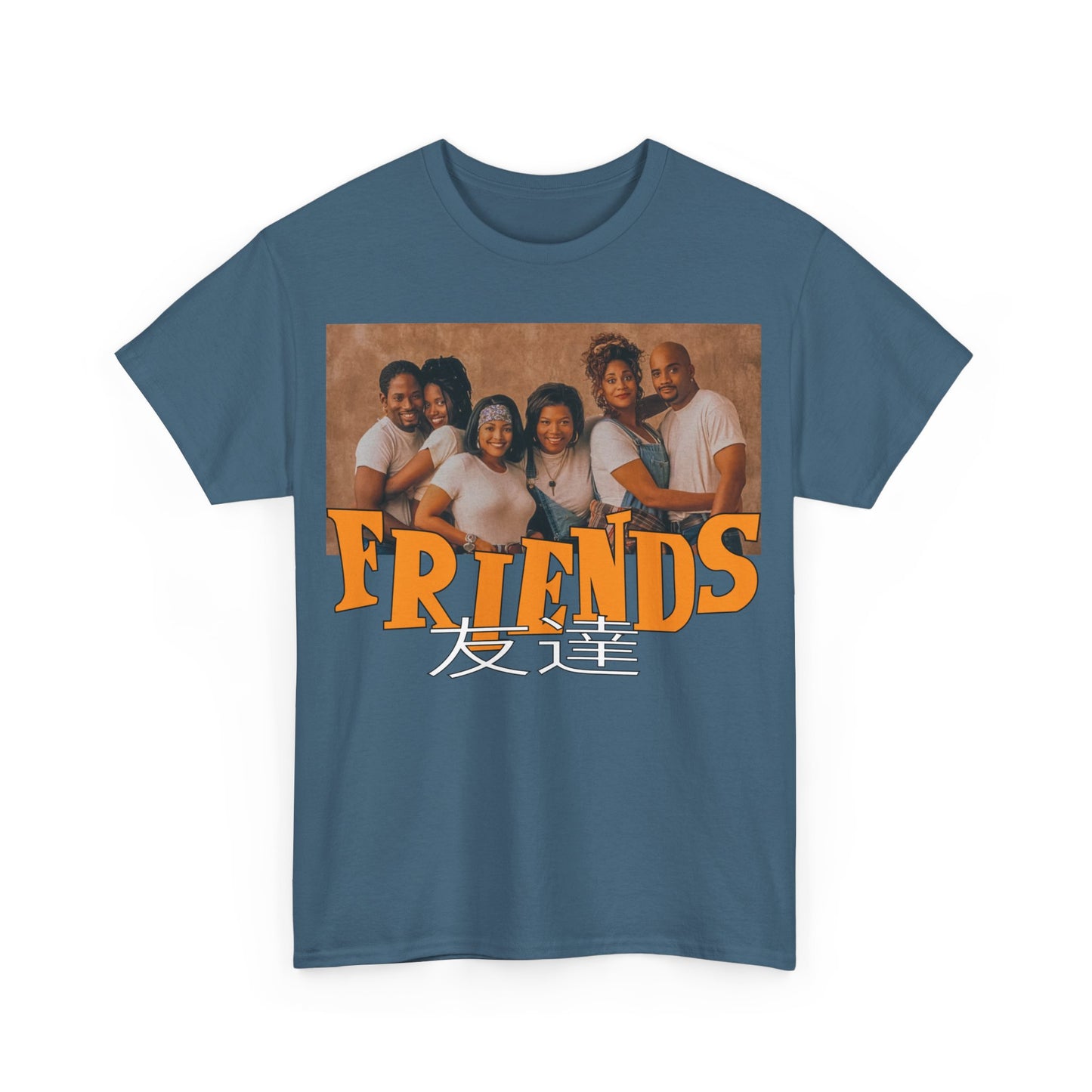 SITCOM 1990NOW!: "FRIENDS" (LIVING SINGLE) Unisex Heavy Cotton Tee