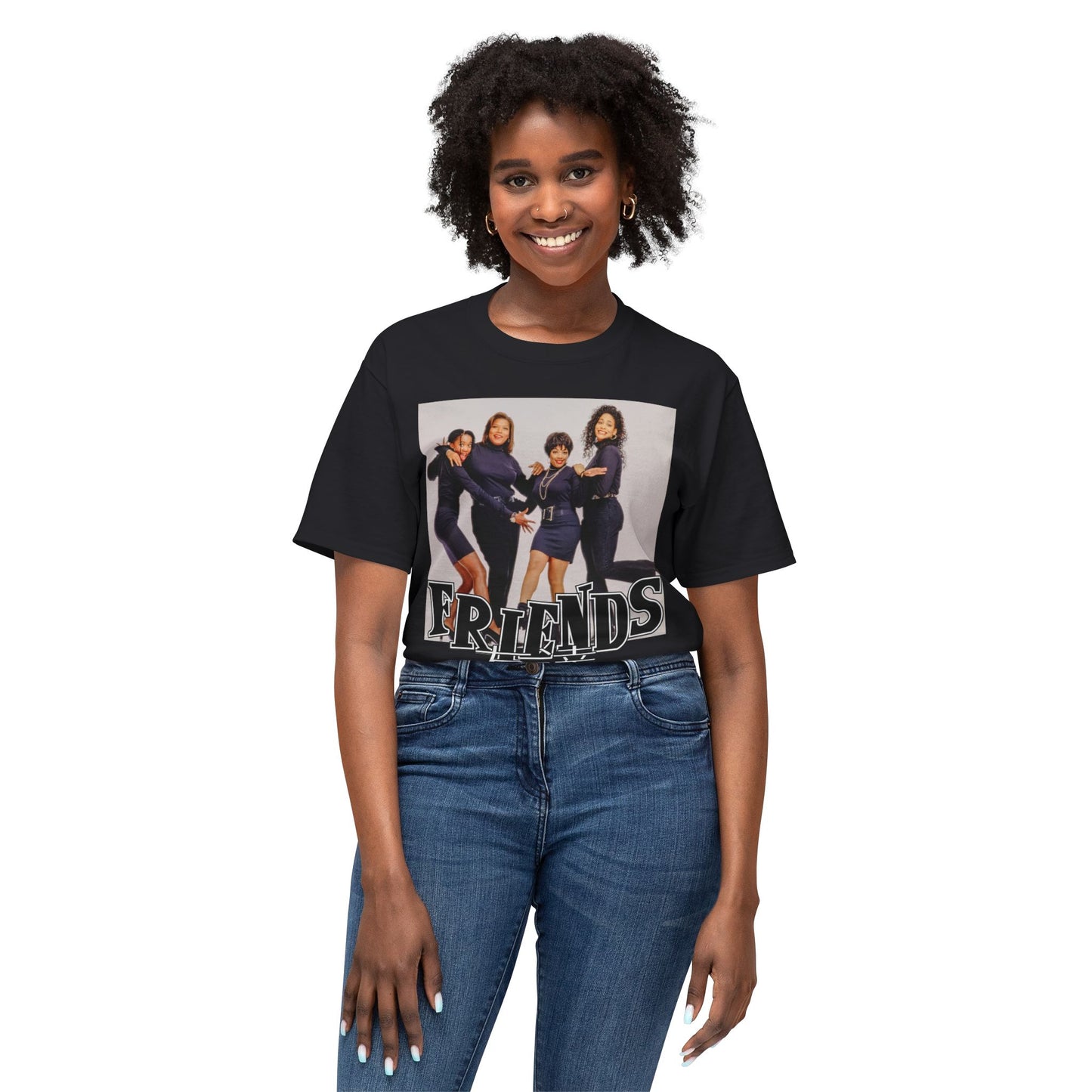 SITCOM 1990NOW!: "FRIENS" LIVING SINGLE HD Cotton™ T-shirt