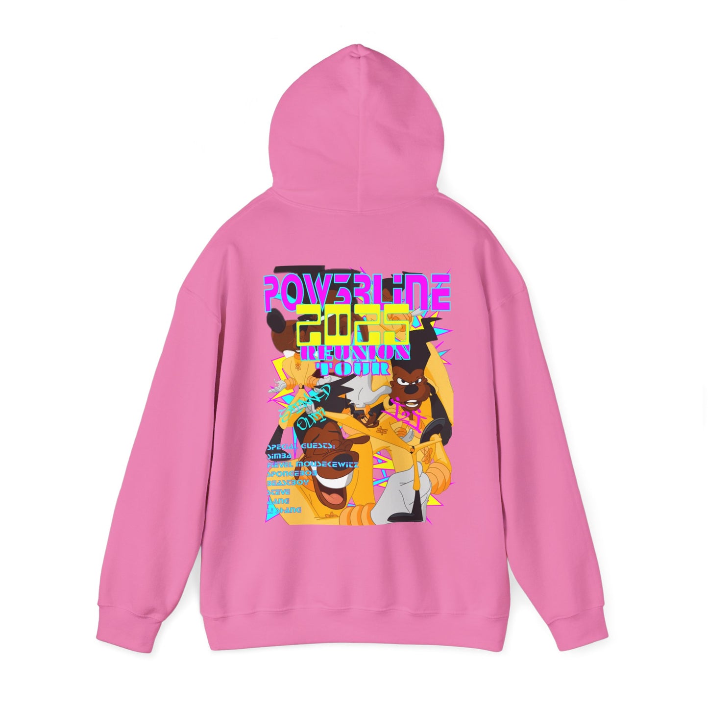 A GOOFY MOVIE 1990NOW!: POW3RLIN3 Unisex Heavy Blend™ Hooded Sweatshirt