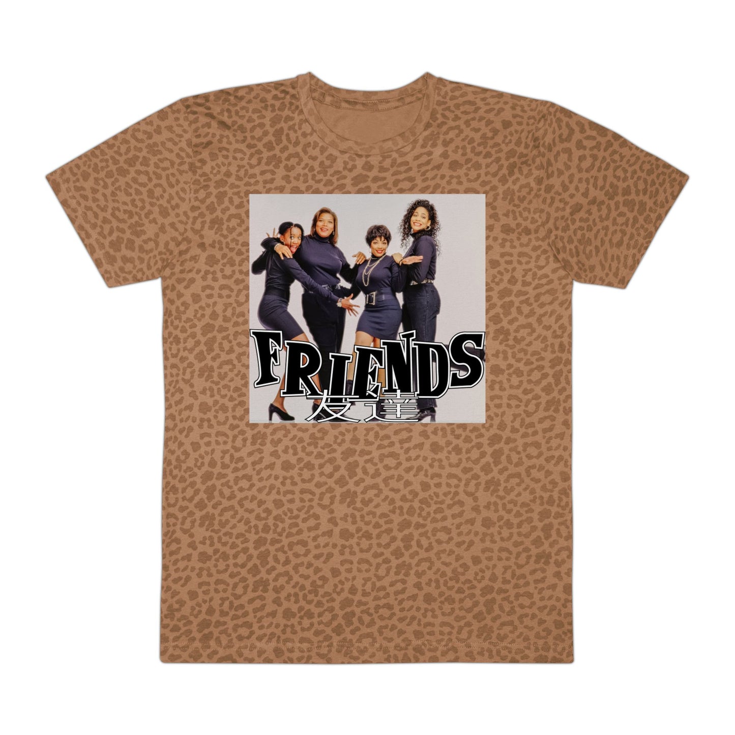 SITCOM 1990N0W!: "FRIENDS" (LIVING SINGLE) Men's Fine Jersey Tee