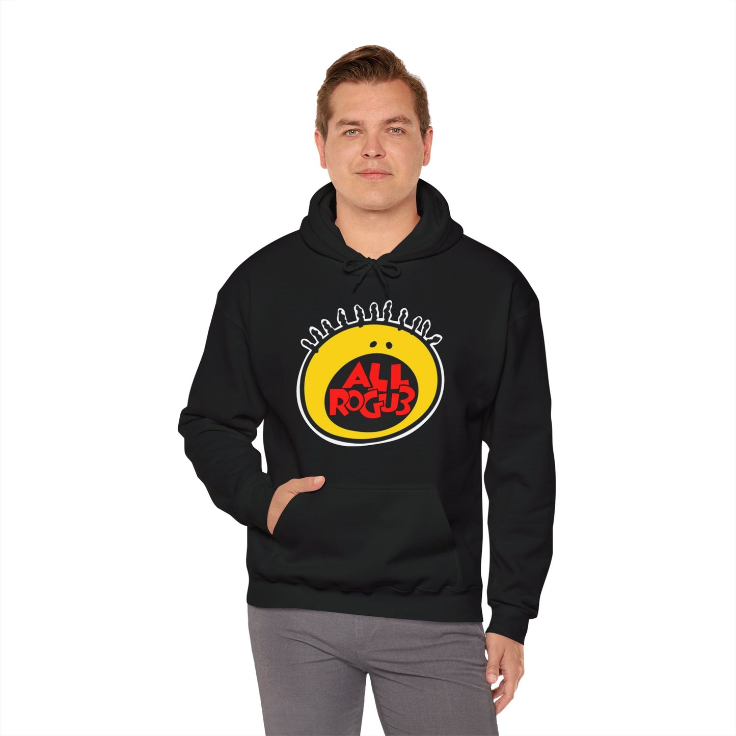 NICK 1990NOW!: "FRIENDS" (LIVING SINGLE) Unisex Heavy Blend™ Hooded Sweatshirt