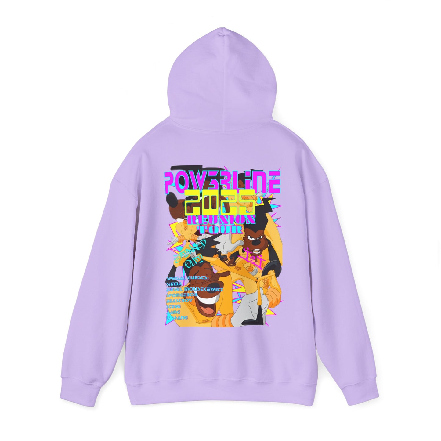 A GOOFY MOVIE 1990NOW!: POW3RLIN3 Unisex Heavy Blend™ Hooded Sweatshirt