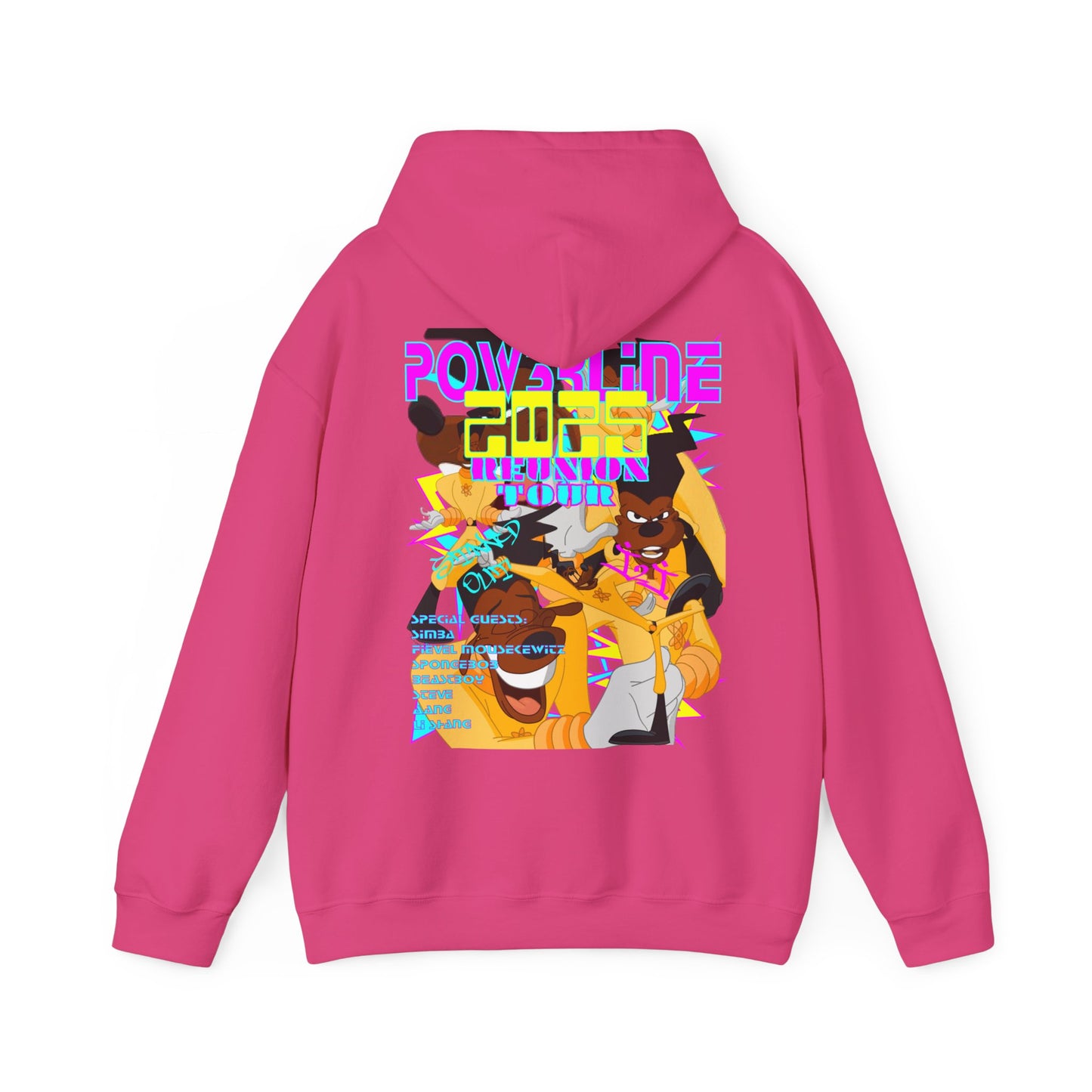 A GOOFY MOVIE 1990NOW!: POW3RLIN3 Unisex Heavy Blend™ Hooded Sweatshirt