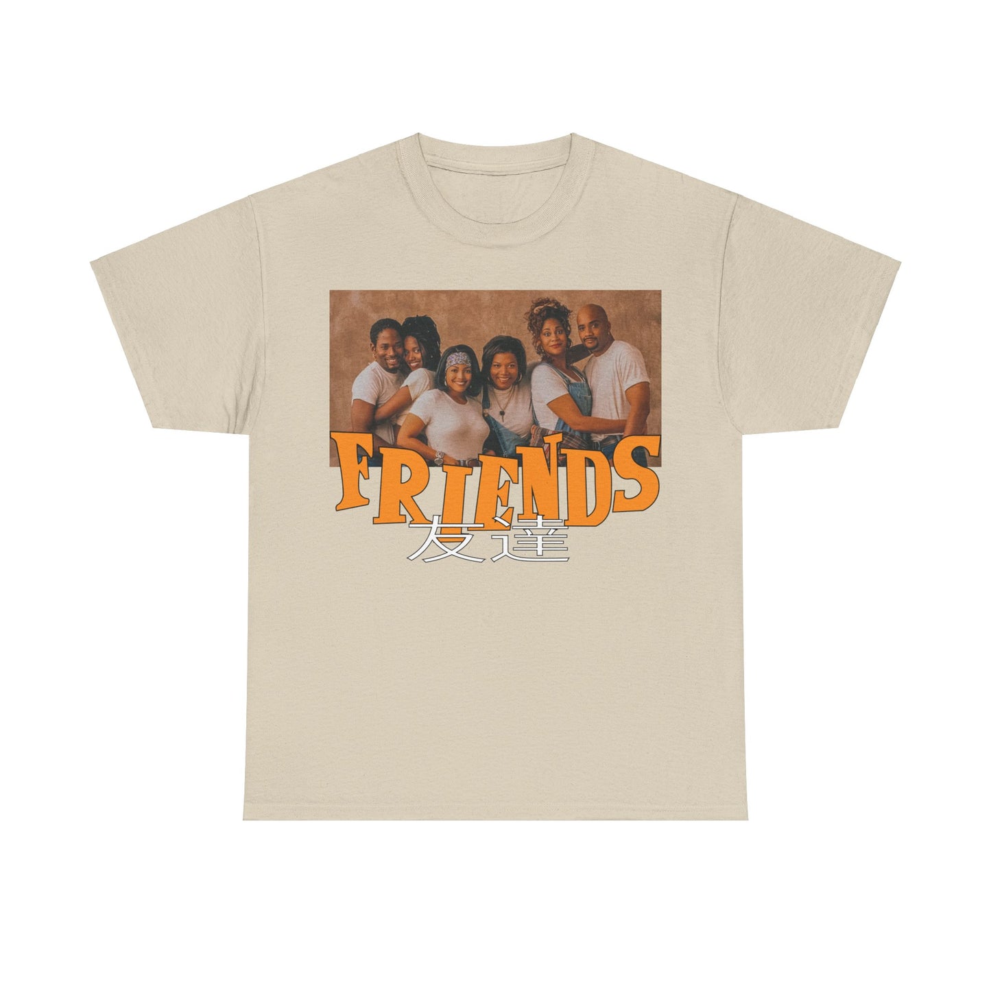 SITCOM 1990NOW!: "FRIENDS" (LIVING SINGLE) Unisex Heavy Cotton Tee