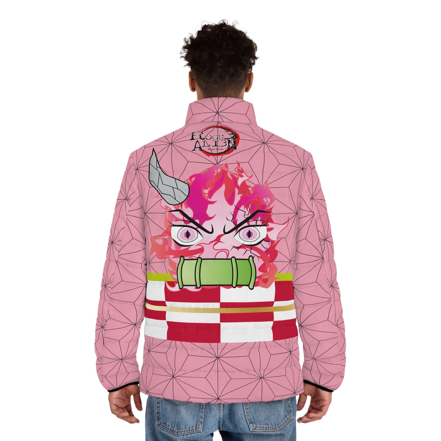 DEMON SLAYER: NEZUKE ANIME Puffer Jacket