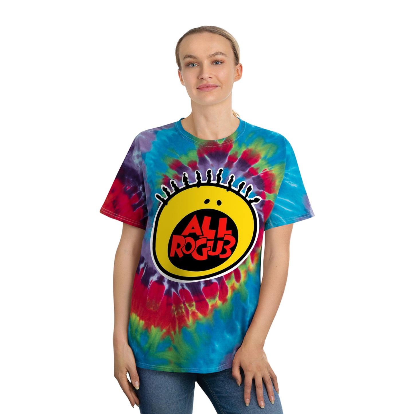 NICK 1990N0W!: ALL THAT Tie-Dye Tee, Spiral