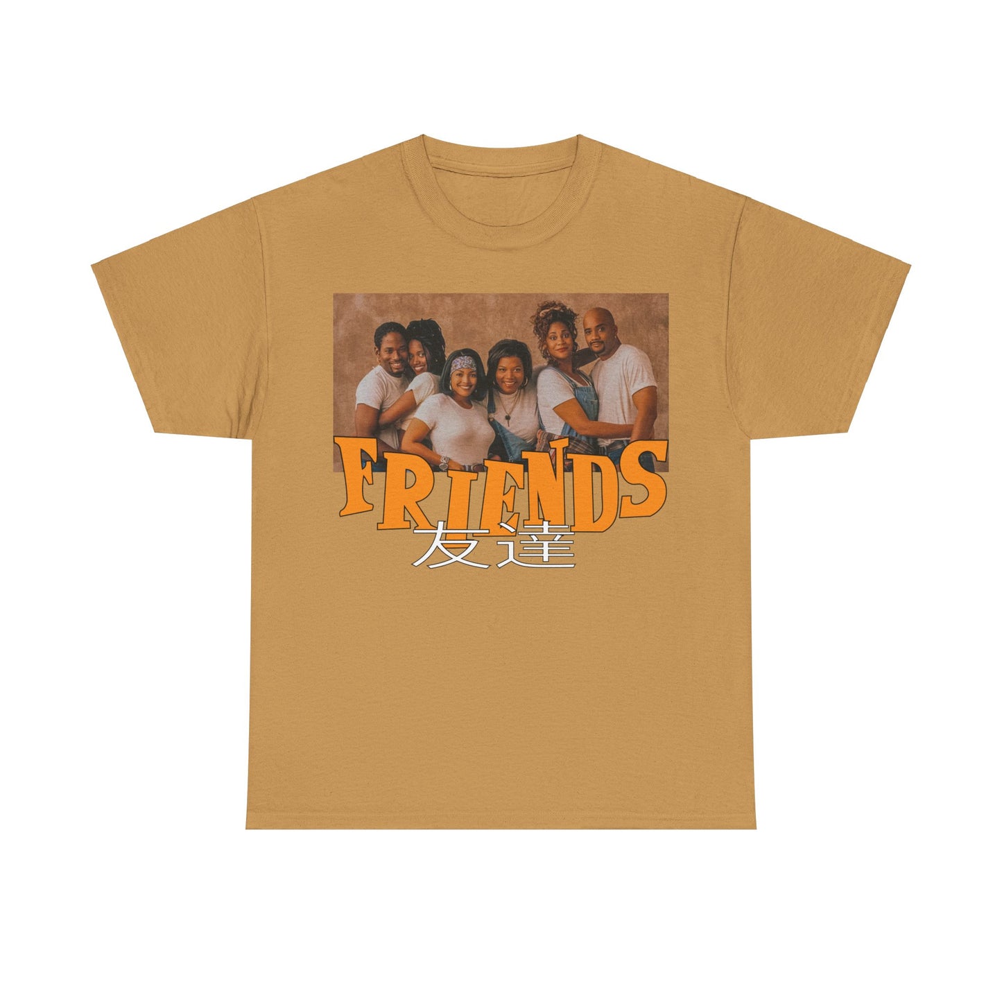 SITCOM 1990NOW!: "FRIENDS" (LIVING SINGLE) Unisex Heavy Cotton Tee