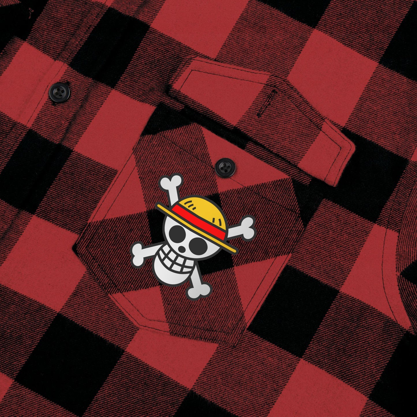 ONE PIECE: LUFFY Flannel Shirt