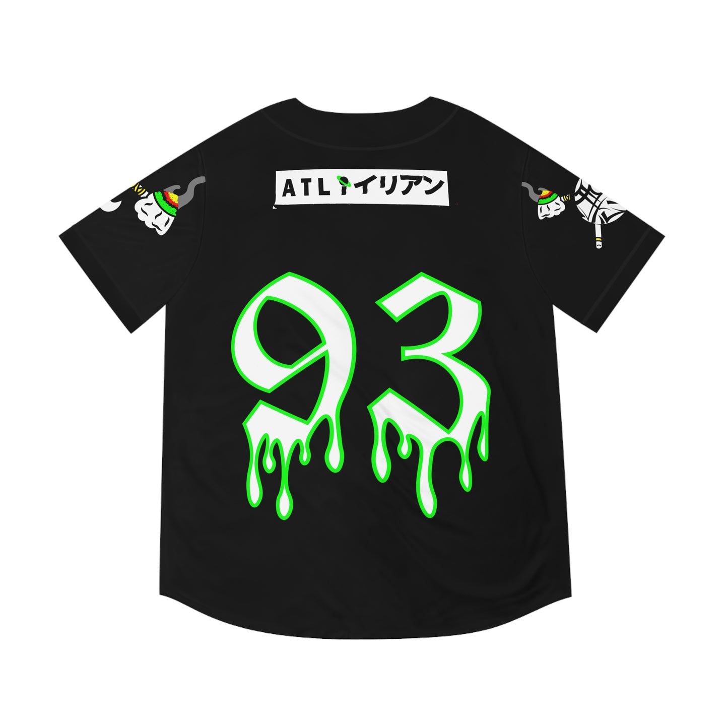 ROGU3 ALI3N Atlanna Unisex Baseball Jersey (AOP)