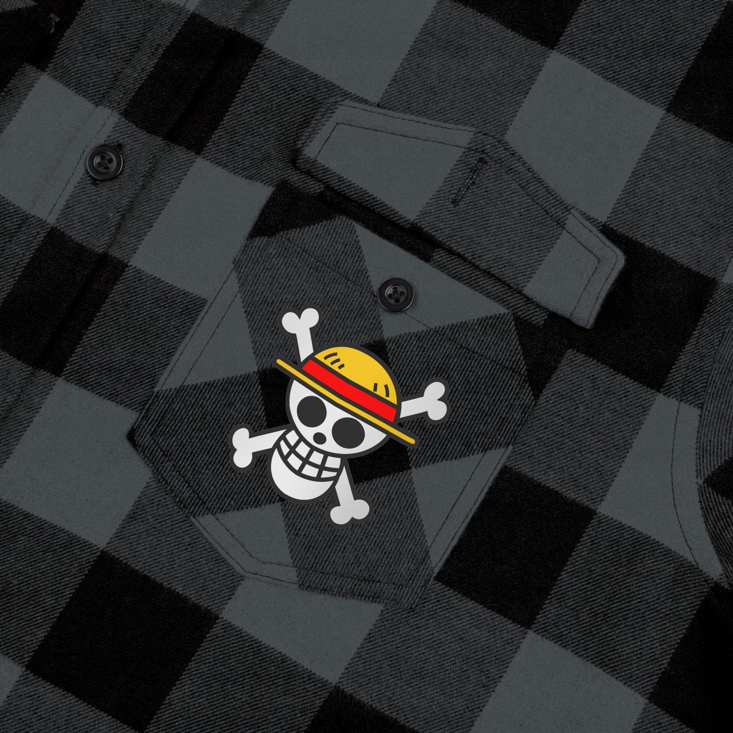 ONE PIECE: LUFFY Flannel Shirt