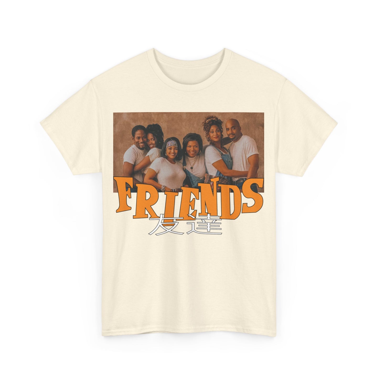 SITCOM 1990NOW!: "FRIENDS" (LIVING SINGLE) Unisex Heavy Cotton Tee