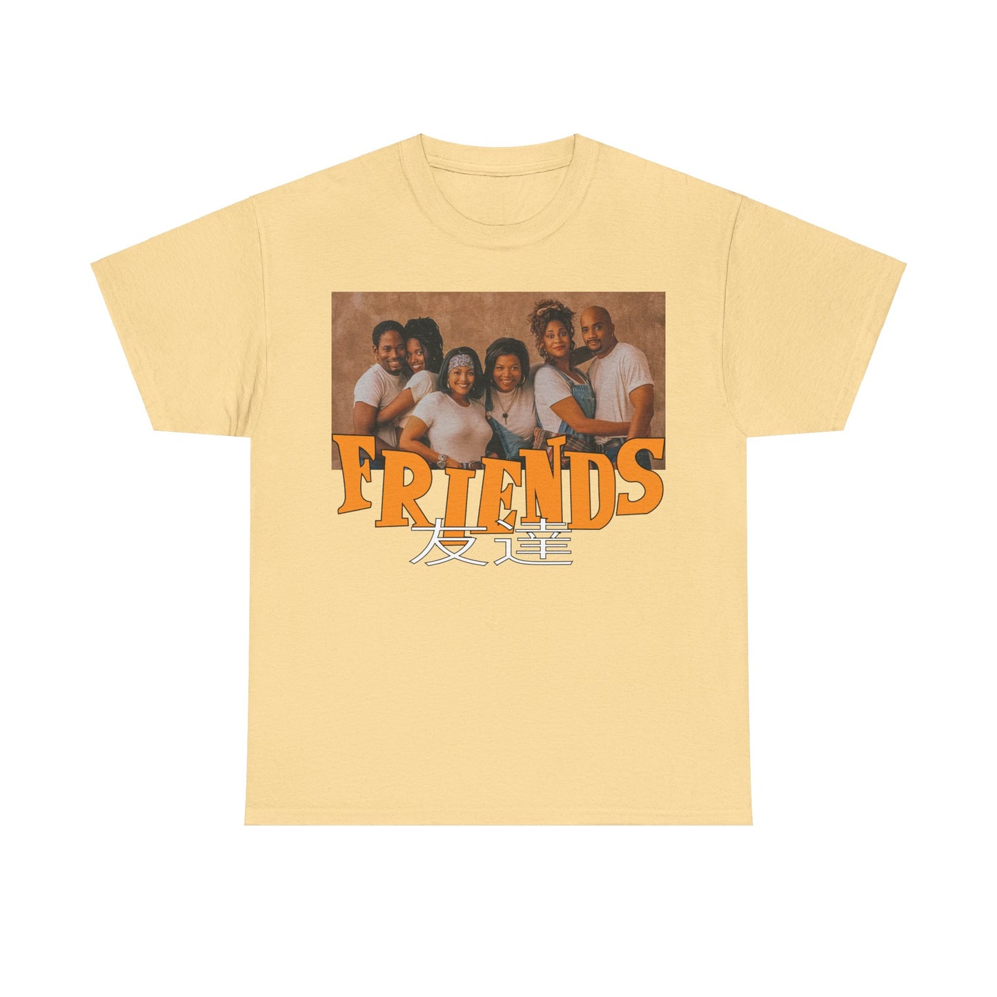 SITCOM 1990NOW!: "FRIENDS" (LIVING SINGLE) Unisex Heavy Cotton Tee