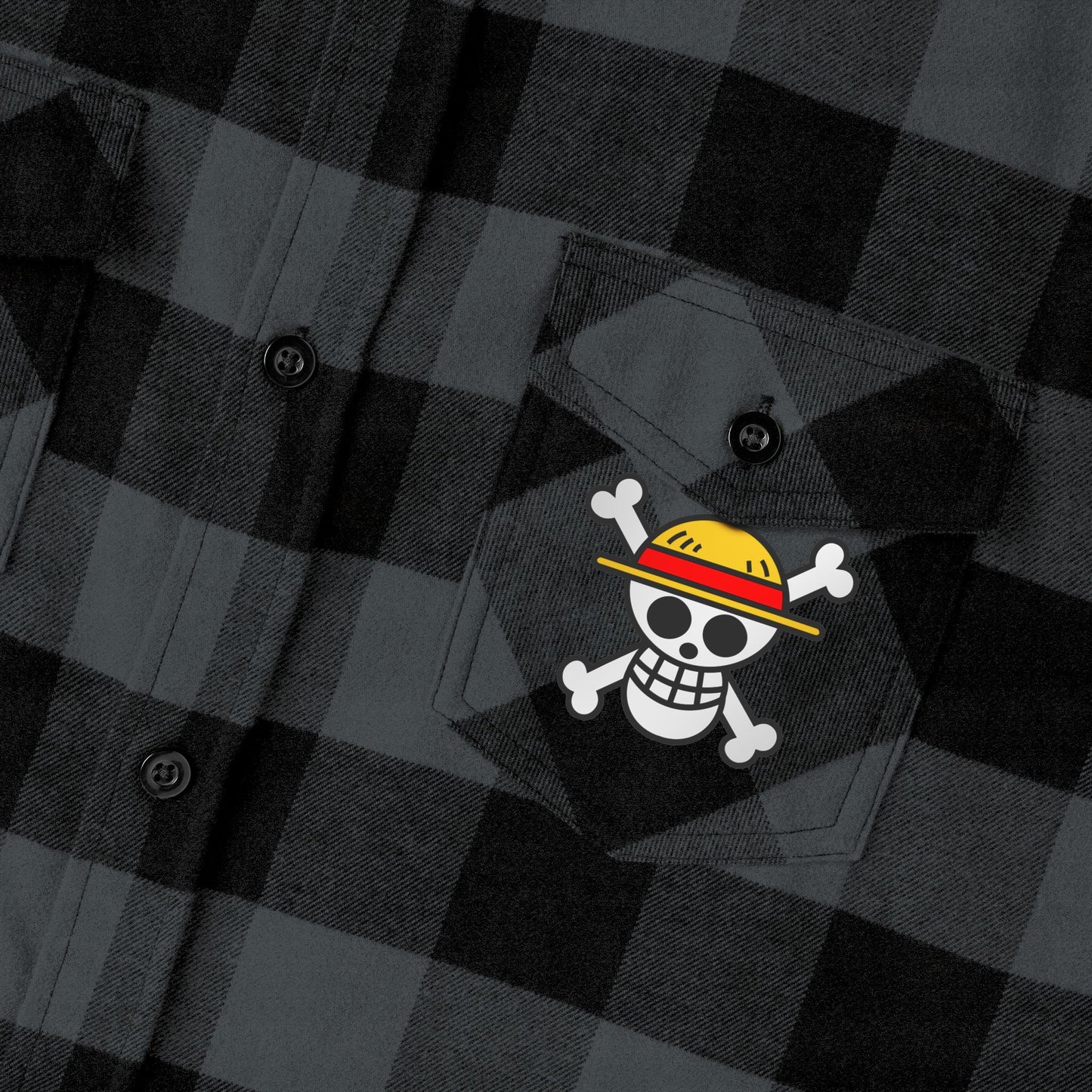 ONE PIECE: LUFFY Flannel Shirt